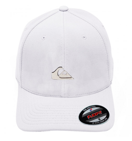Boné Quiksilver Plate Silver White - 2