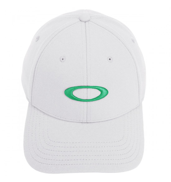 Boné Oakley Tincan Remix Branco com Logo Verde - 2
