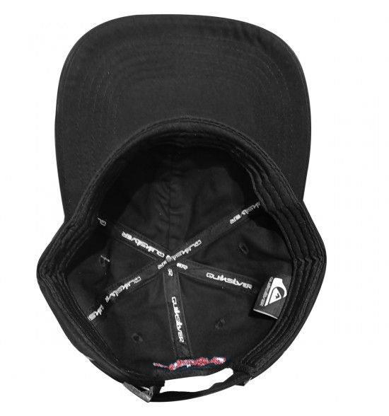 Boné Quiksilver Embroidery Preto - 5