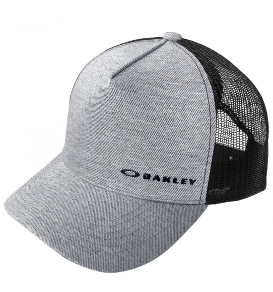 Boné Oakley Logo Trucker Hat Cinza