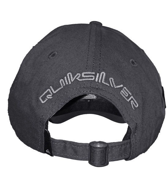 Boné Quiksilver Embroidery Cinza Escuro - 4