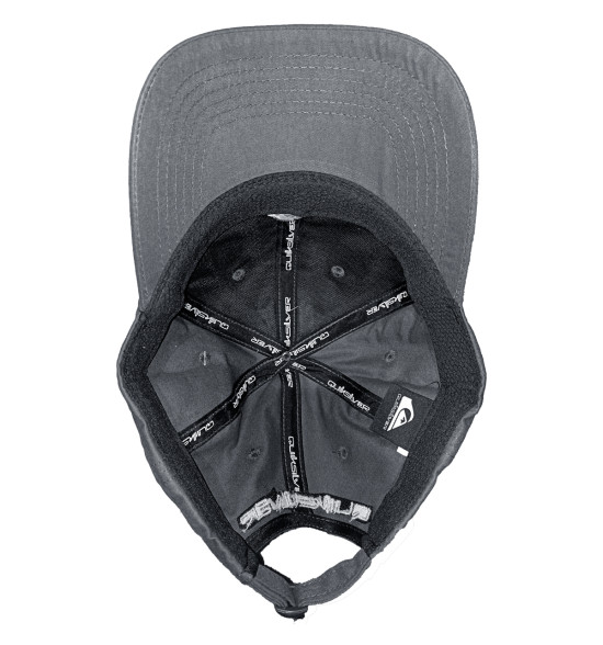 Boné Quiksilver Embroidery Cinza Escuro - 5
