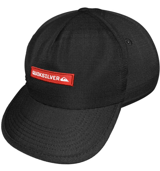 Boné Quiksilver DNA Clicker Preto 5 Panel