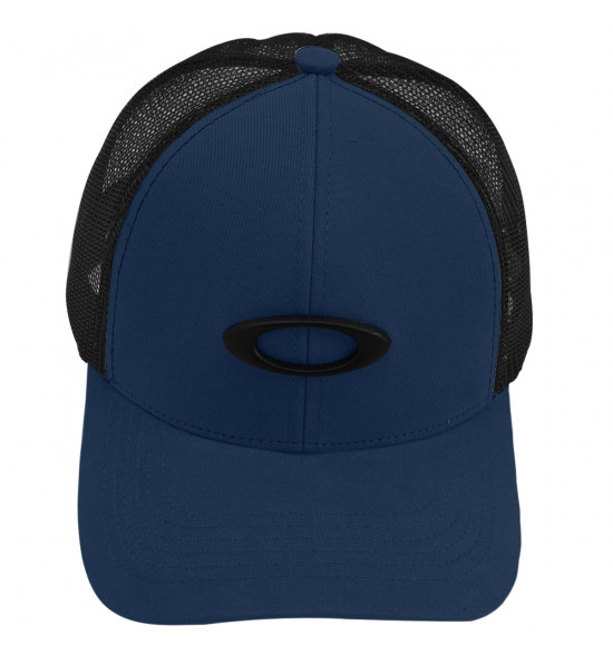 Boné Oakley Metal Ellipse Trucker Hat Dark Blue - 2