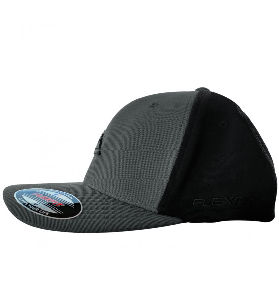 Boné Quiksilver Plate Solid Black Dark Grey - 3