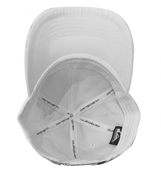 Boné Quiksilver Decades Type Branco - 5