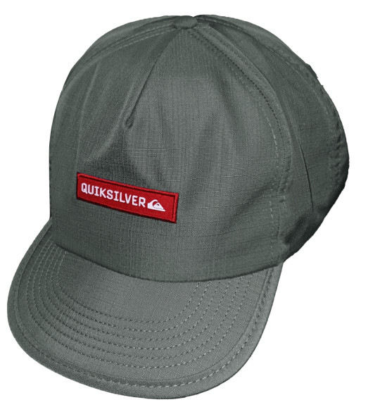 Boné Quiksilver DNA Clicker Cinza Escuro