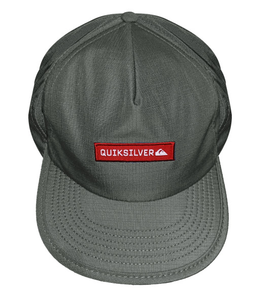 Boné Quiksilver DNA Clicker Cinza Escuro - 2