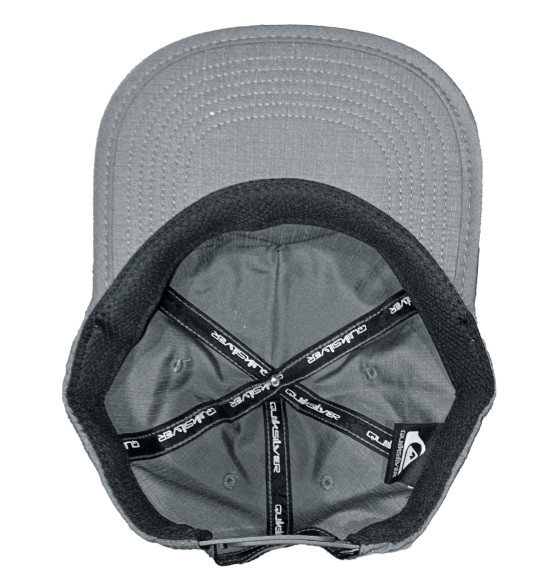 Boné Quiksilver DNA Clicker Cinza Escuro - 5