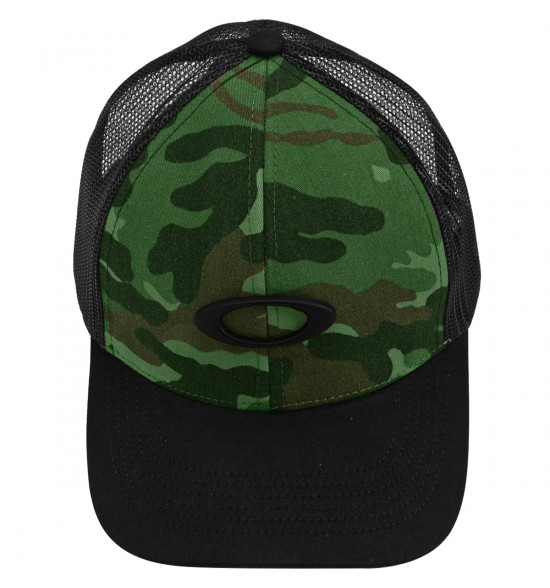 Boné Oakley Metal Ellipse Trucker Hat Camo - 2