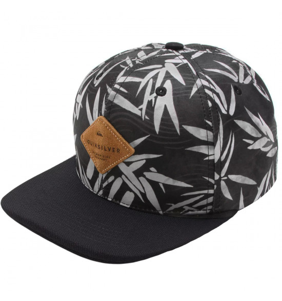 Boné Quiksilver Snap Full Print Black