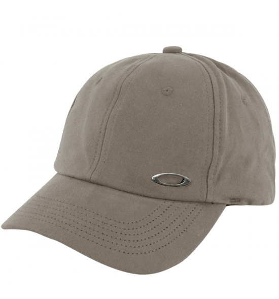 Boné Oakley Ellipse Metal 4 Panel Hat Grigio Scuro