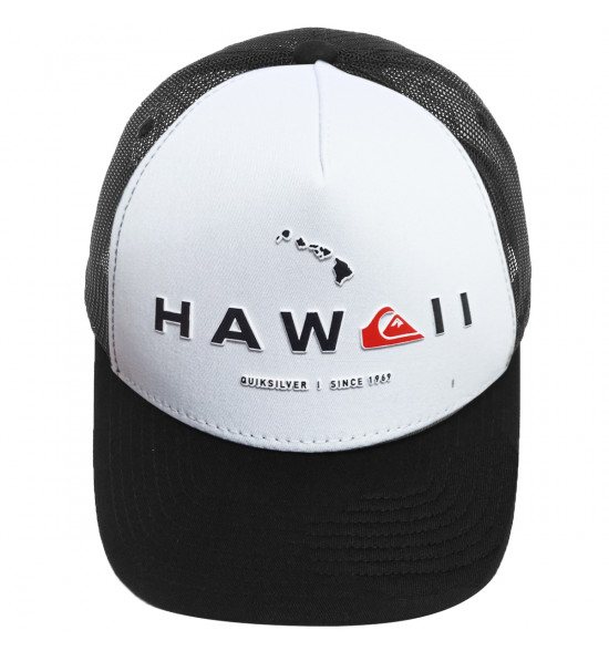 Boné Quiksilver Trucker Hi State of Mind Hawaii - 2