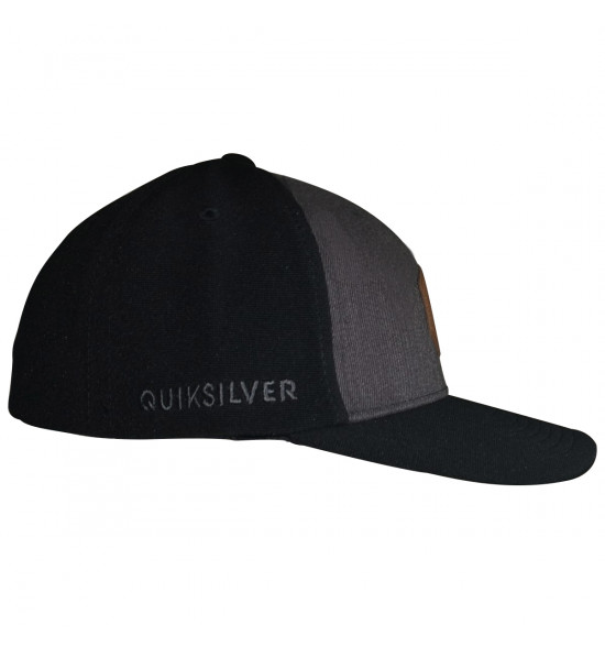 Boné Quiksilver Heather Patch Imp Preto - 3