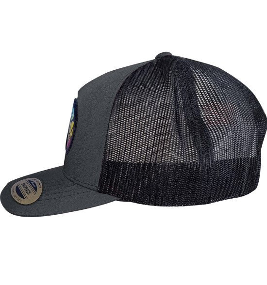 Boné Rip Curl Wetsuit Icon Trucker Washed Black - 2