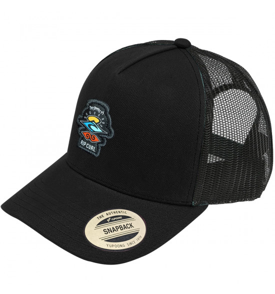 Boné Rip Curl Icons Eco Trucker Black