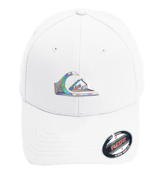 Boné Quiksilver Hologram 3D Logo White - 2
