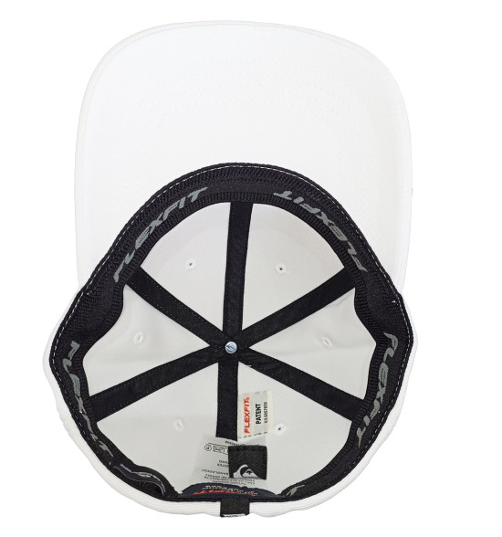 Boné Quiksilver Hologram 3D Logo White - 5