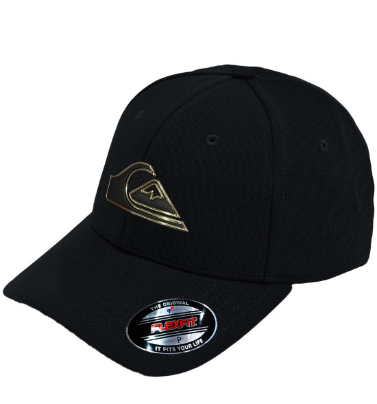 Boné Quiksilver Hologram Outline Omni Black