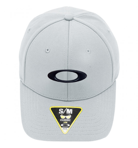 Boné Oakley Tincan Cap Lunar Rock Gelo com Logo Preto - 2