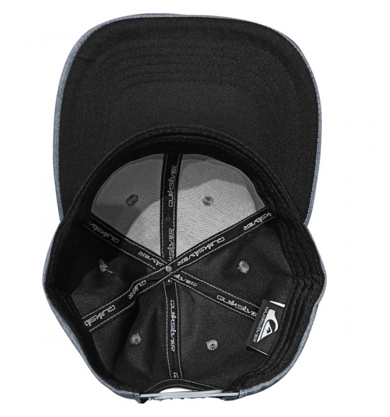 Boné Quiksilver Decades Heather 2.0 Cinza Mescla - 4