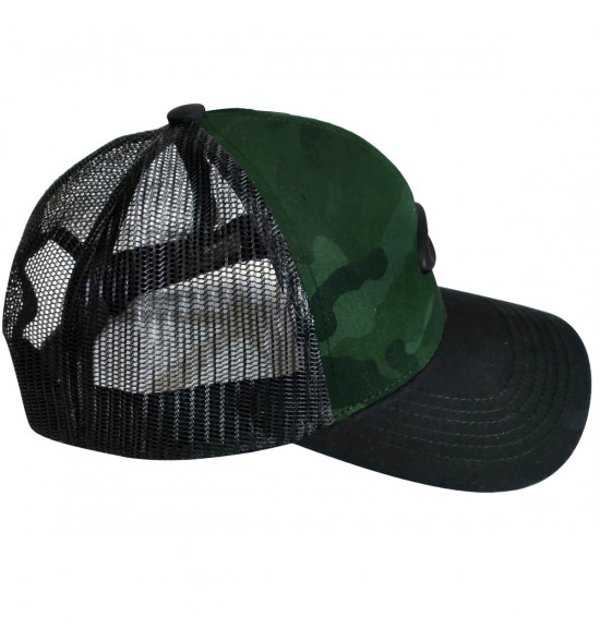 Boné Oakley Metal Ellipse Camo Trucker Herb - 3