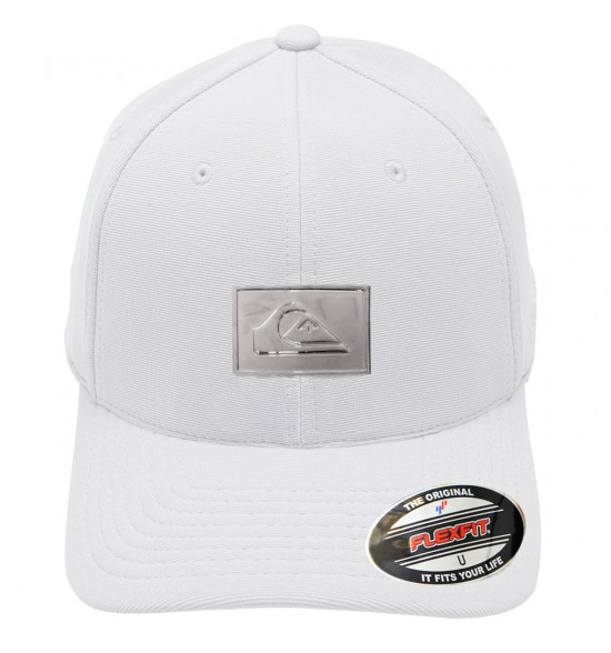 Boné Quiksilver Plate Metal Silver White - 2