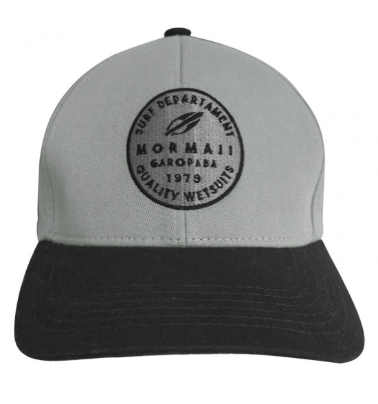 Boné Mormaii Baseball Cinza com Preto - 2