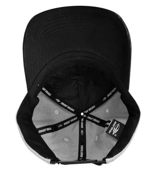 Boné Mormaii Baseball Cinza com Preto - 5