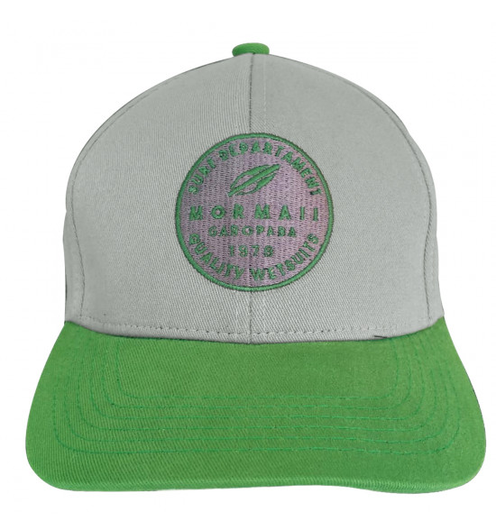 Boné Mormaii Baseball Cinza com Verde - 2