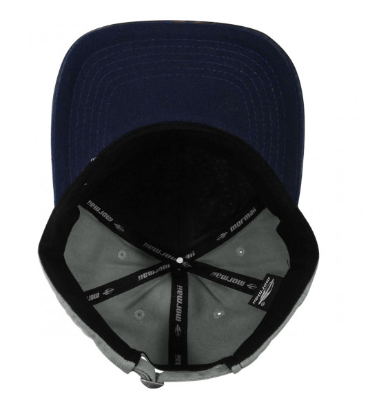 Boné Mormaii Baseball Cinza com Azul - 5