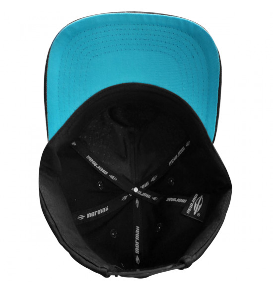 Boné Mormaii Preto Patch Round Azul - 5