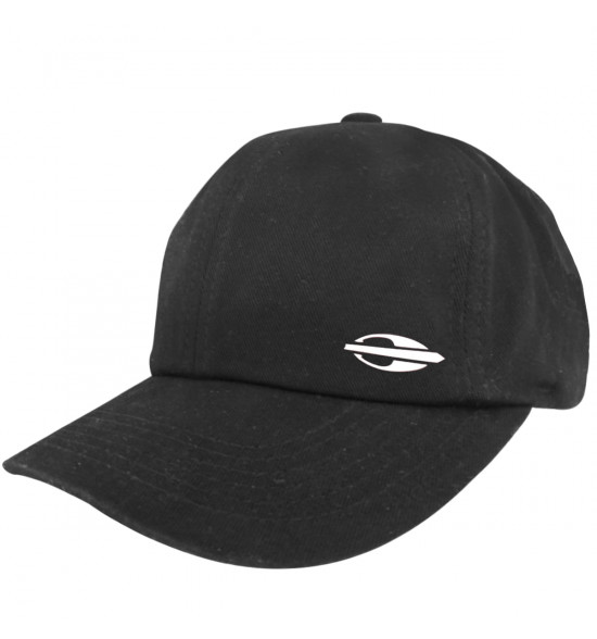 Boné Mormaii Basic Dad Hat Preto com Logo Branco