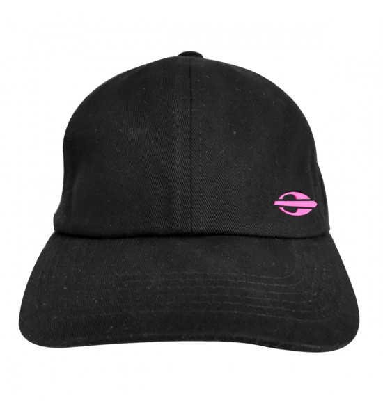 Boné Mormaii Basic Dad Hat Preto com Logo Rosa - 2