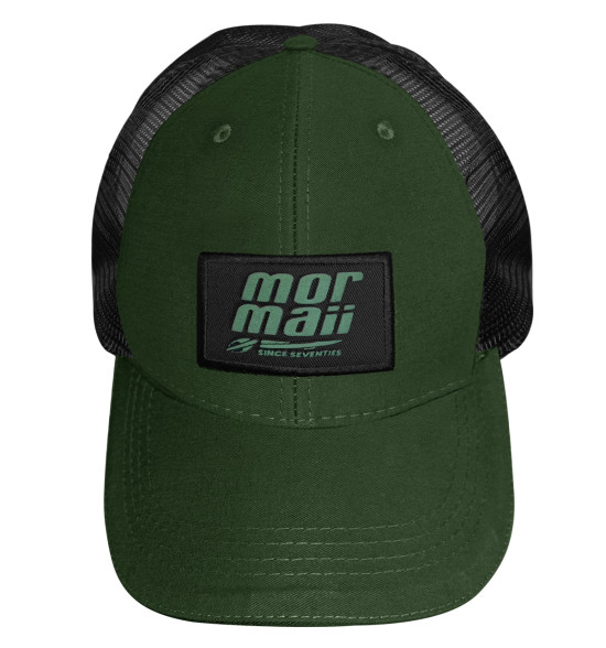 Boné Mormaii Trucker Patch Verde Amazon - 2