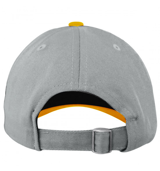 Boné Mormaii Baseball Cinza com Amarelo - 4