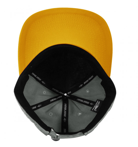 Boné Mormaii Baseball Cinza com Amarelo - 5