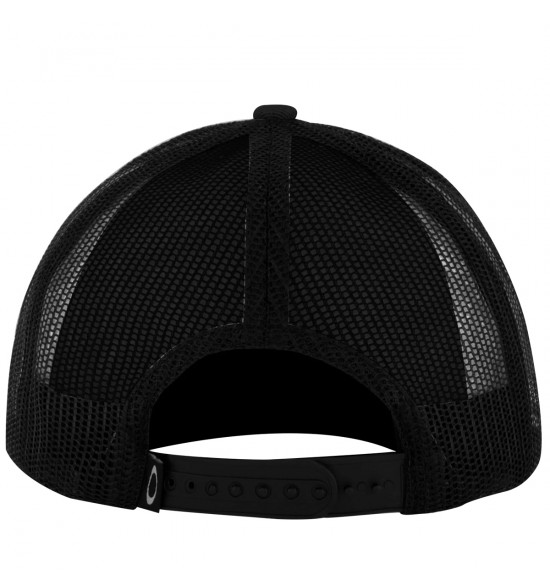 Boné Oakley Logo Trucker Hat Blackout - 5