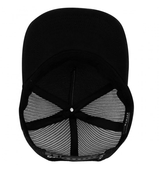 Boné Oakley Logo Trucker Hat Blackout - 4