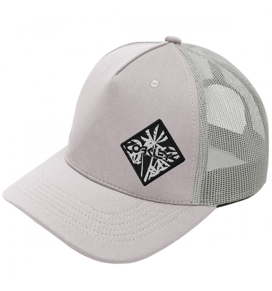 Boné Oakley Linear Threads Trucker Hat Stone Grey