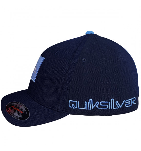 Boné Quiksilver Emb Square Navy - 3