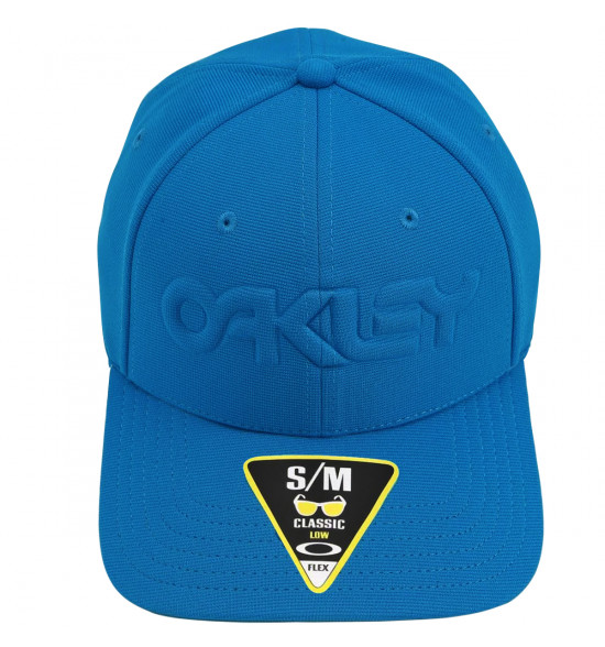 Boné Oakley 6 Panel Embossed Hat Azul - 2