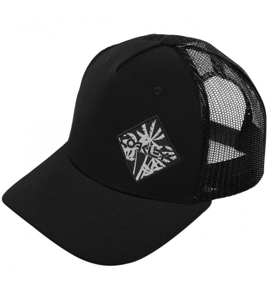 Boné Oakley Linear Threads Trucker Hat Jet Black