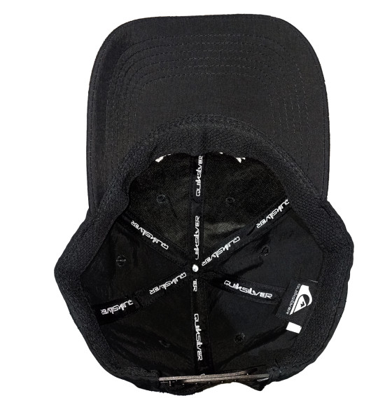 Boné Quiksilver Rushed Logo DNA Preto - 5