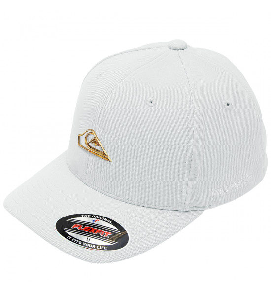 Boné Quiksilver Plate Out Gold White