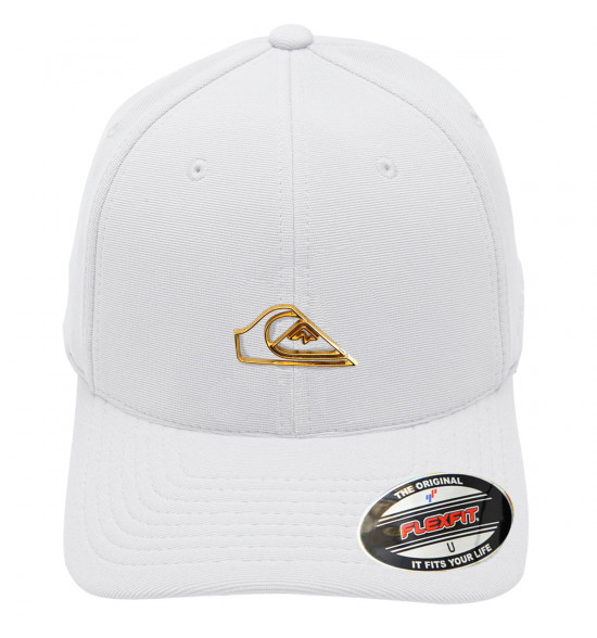 Boné Quiksilver Plate Out Gold White - 2