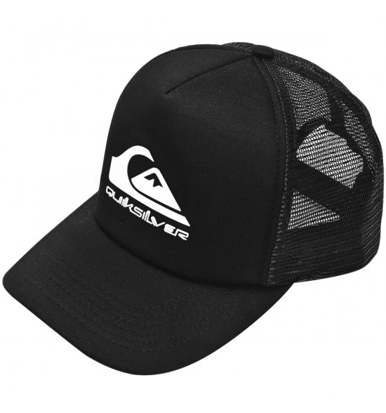 Boné Quiksilver Trucker 3D Preto