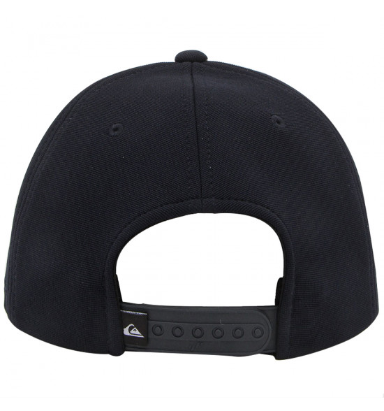Boné Quiksilver Snap Square Patch Azul Escuro - 4