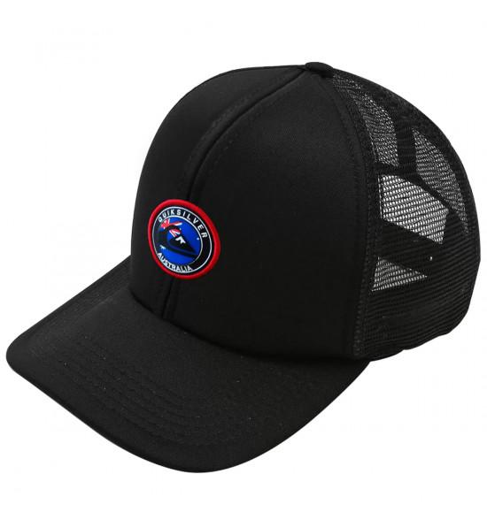 Boné Quiksilver Trucker Nation Preto