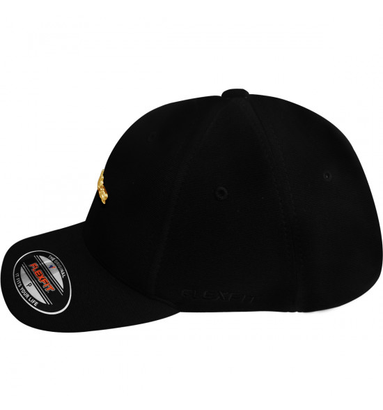 Boné Quiksilver Novo Letreiro Plate Type Gold Black - 3